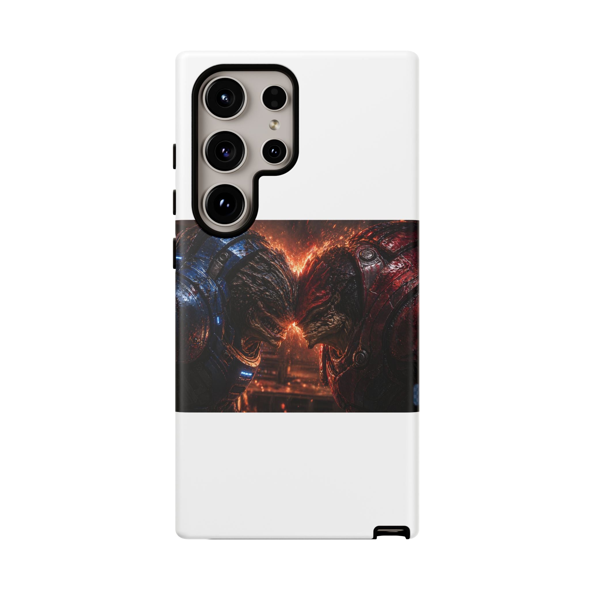 Clash of the Titans — Krogan Warriors Fan Art Phone Case | Mass Effect Tough Case