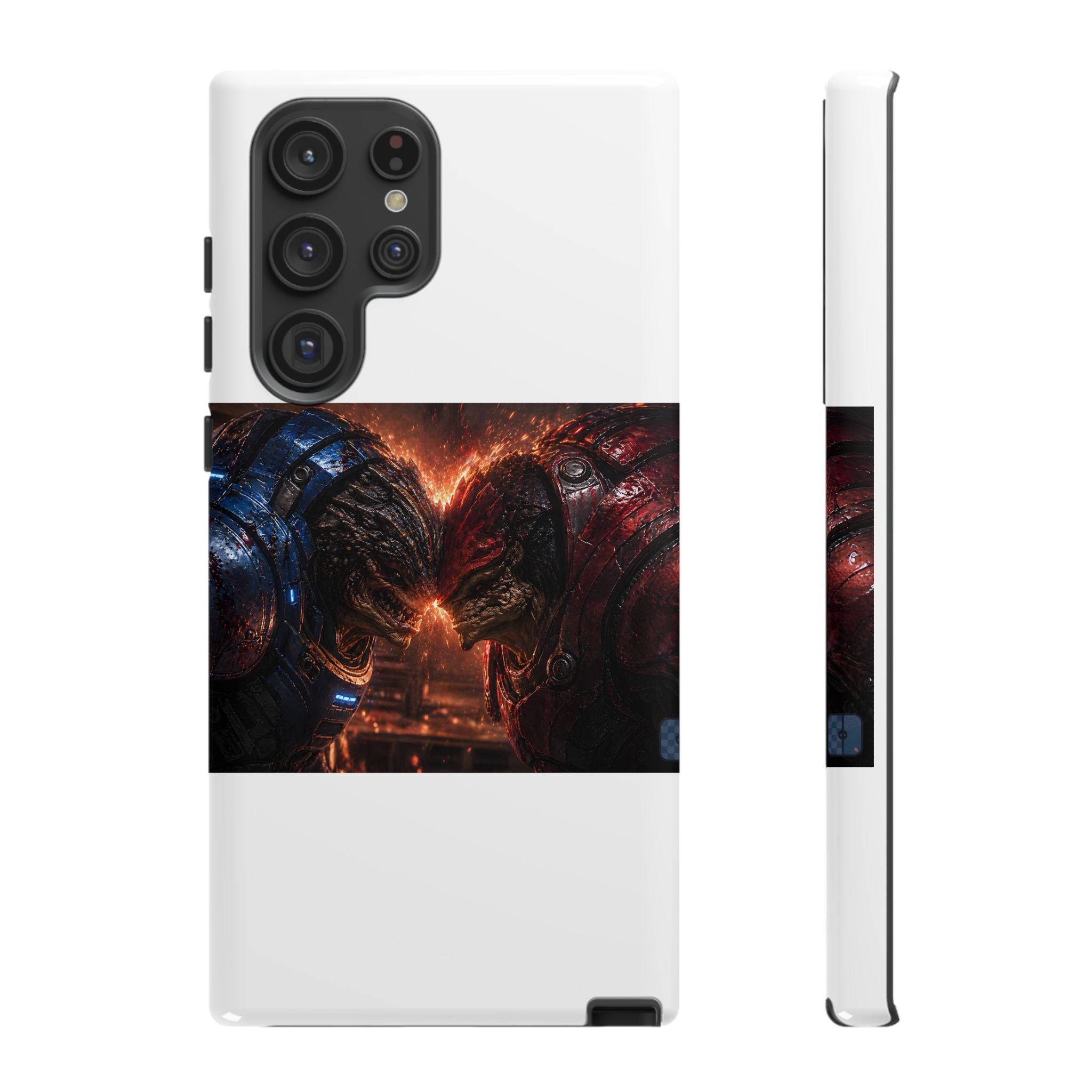 Clash of the Titans — Krogan Warriors Fan Art Phone Case | Mass Effect Tough Case