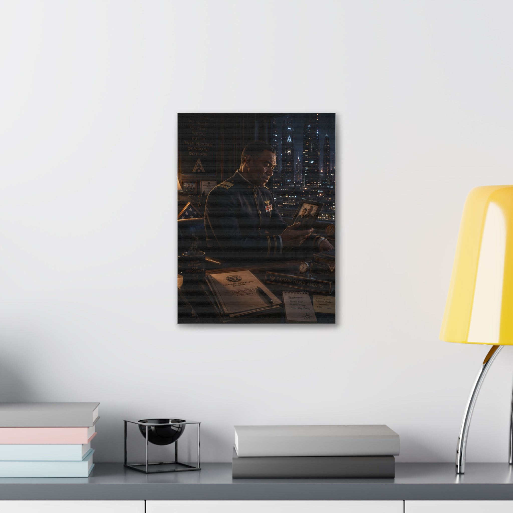 Even Prouder of Who We Do It For — Canvas Wall Art