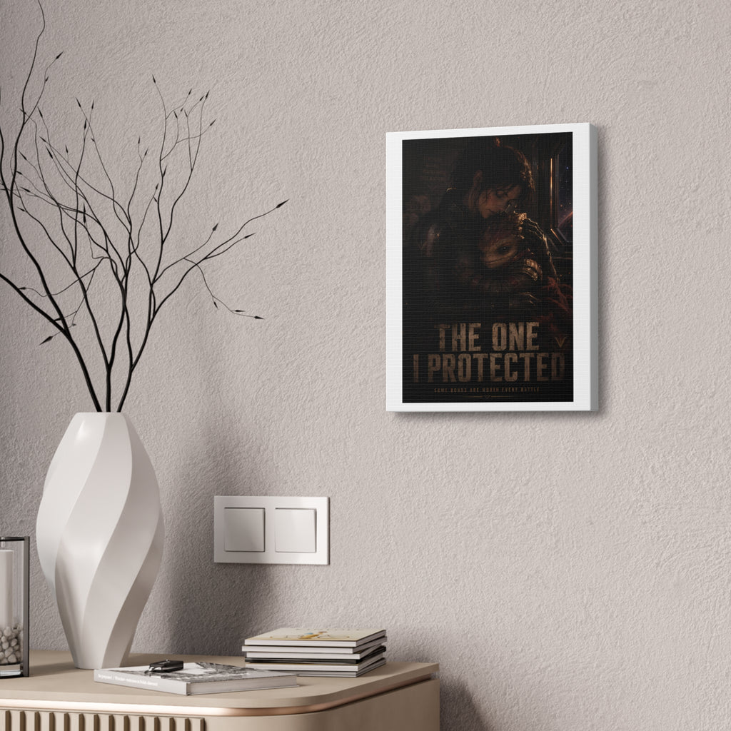 The One I Protected — Canvas Wall Art