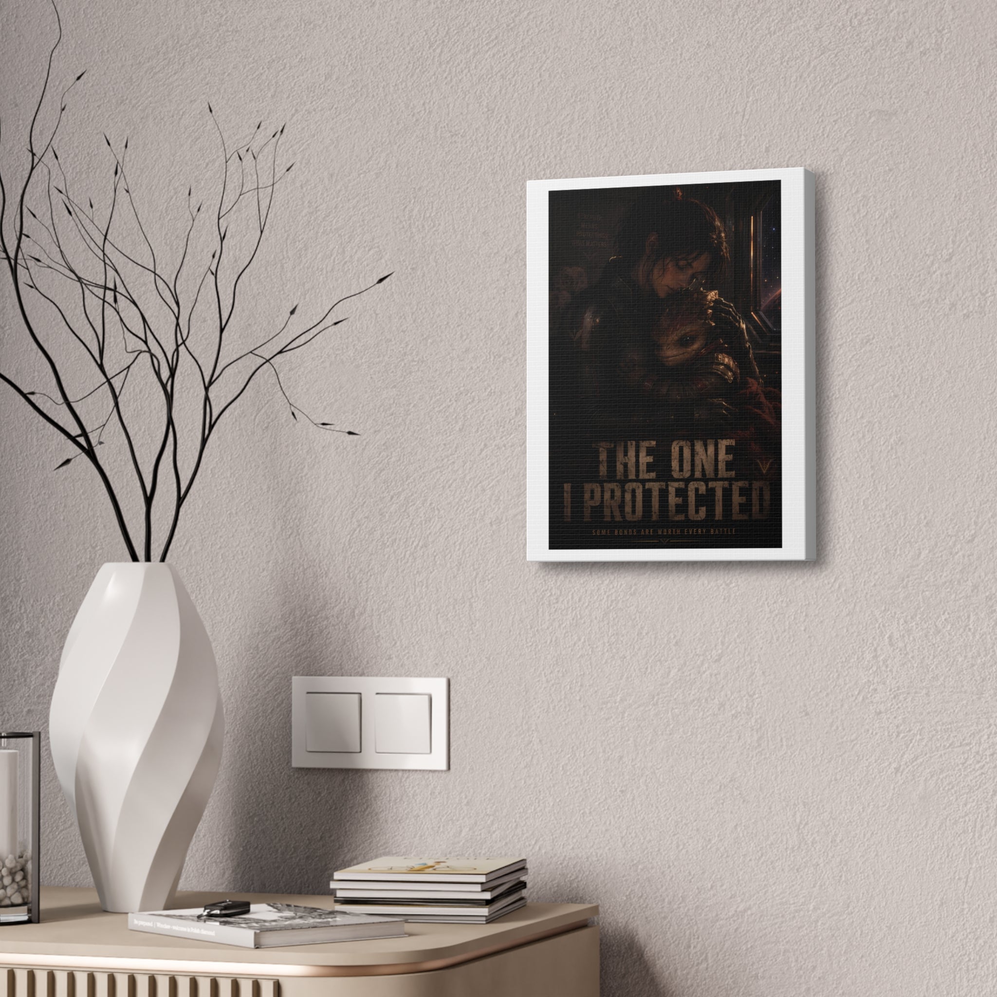 The One I Protected — Canvas Wall Art
