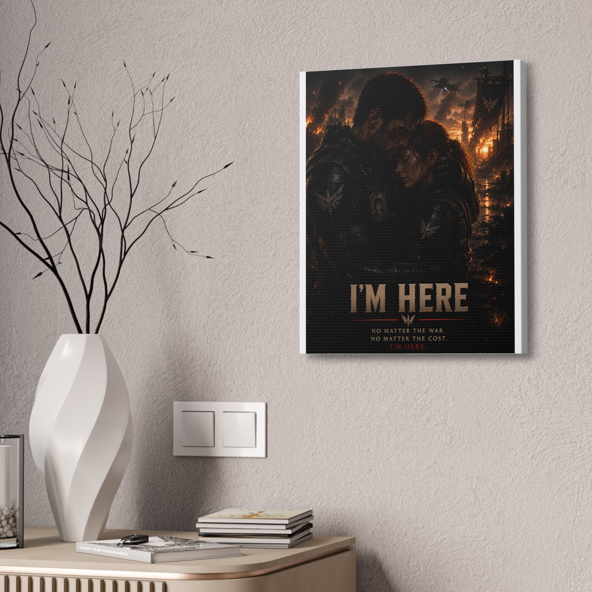 I’m Here — Canvas Wall Art