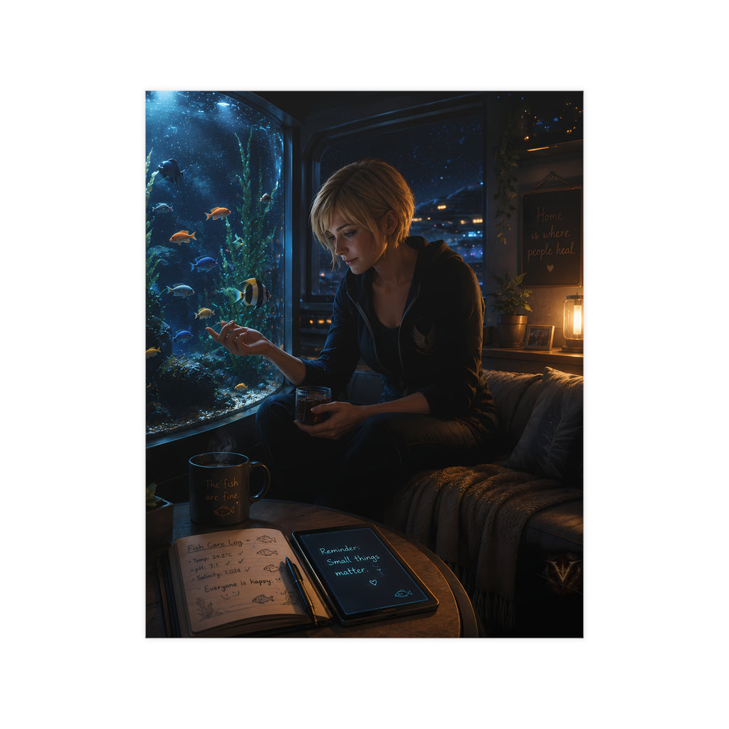 Small Things Matter — Matte Poster