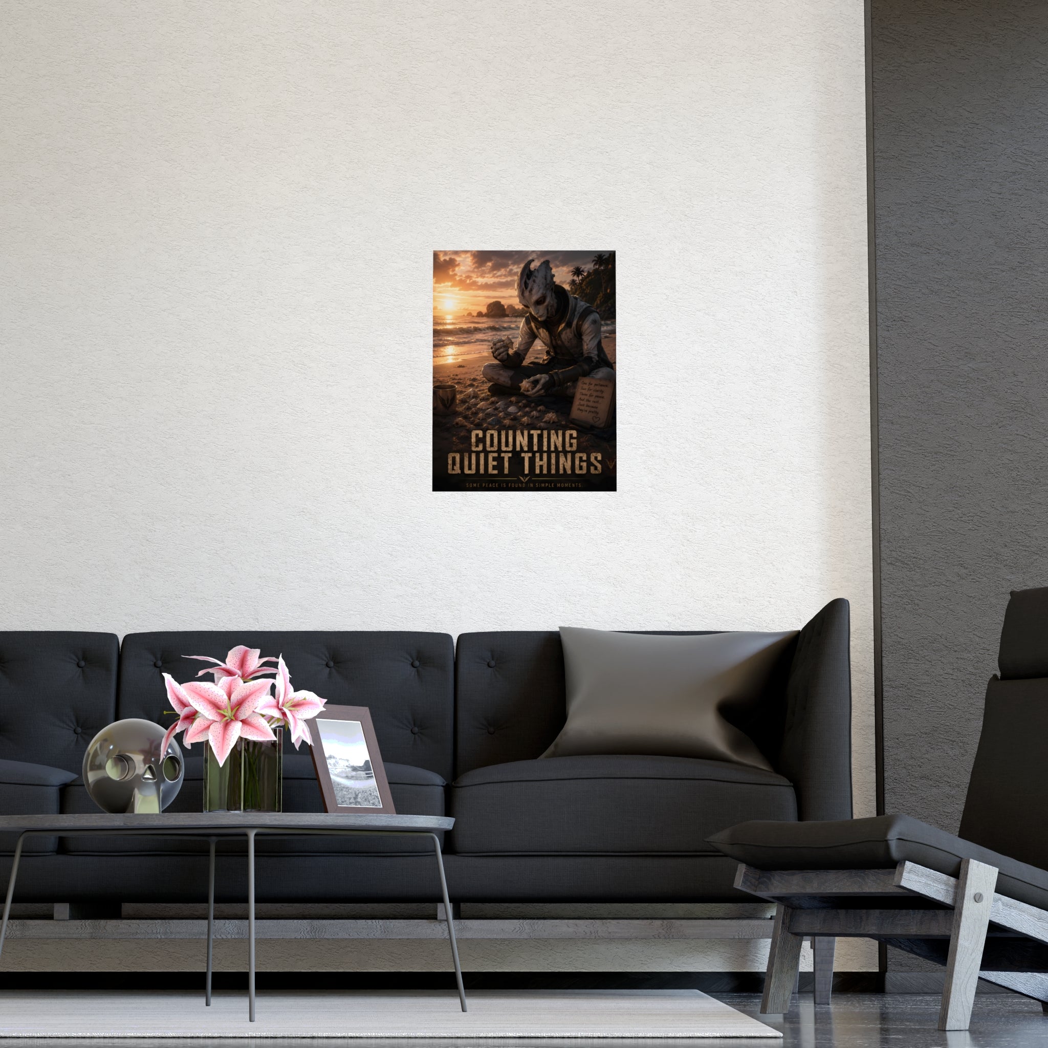 Counting Quiet Things — Matte Poster