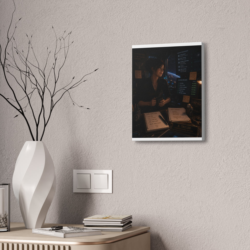 The Last Message — Canvas Wall Art