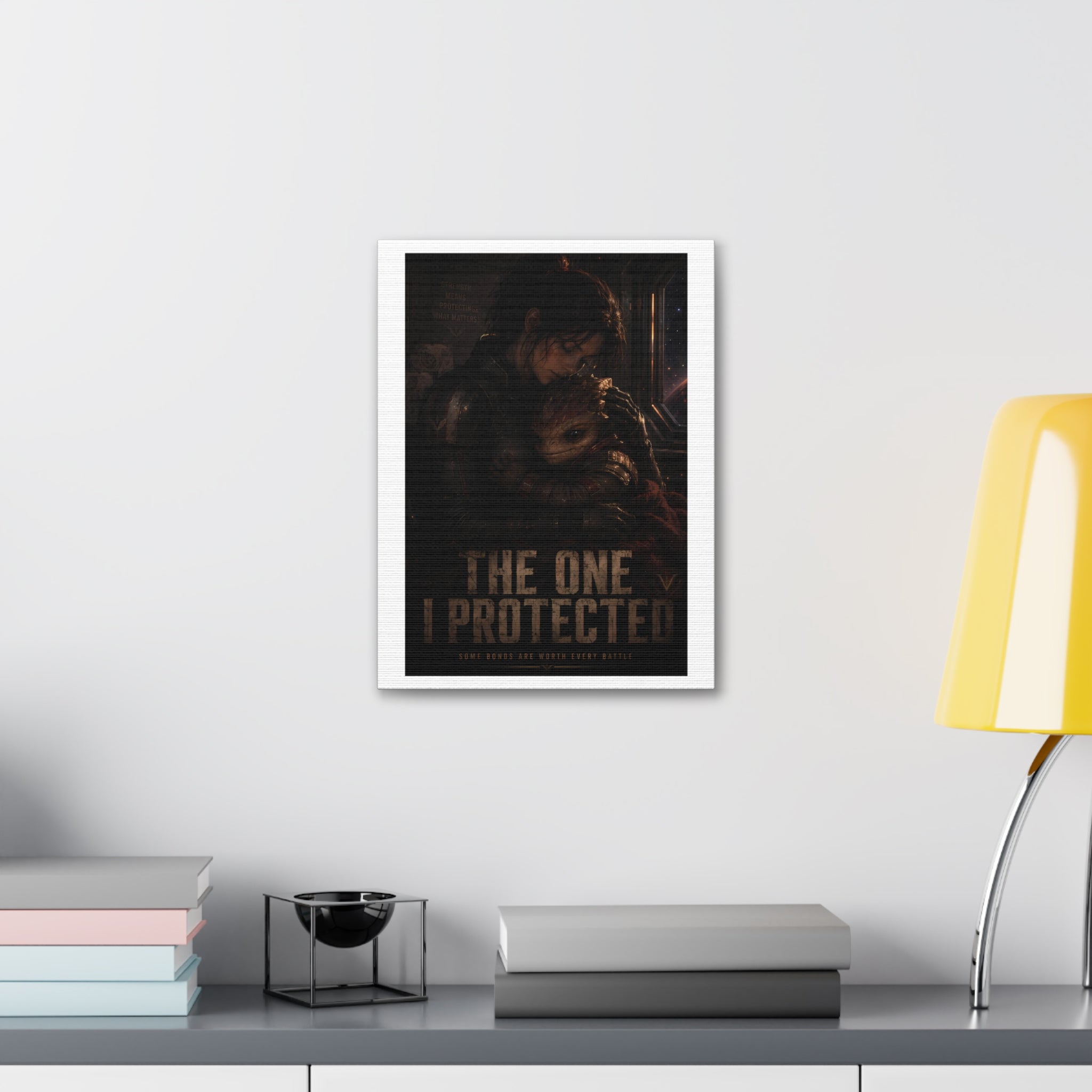 The One I Protected — Canvas Wall Art