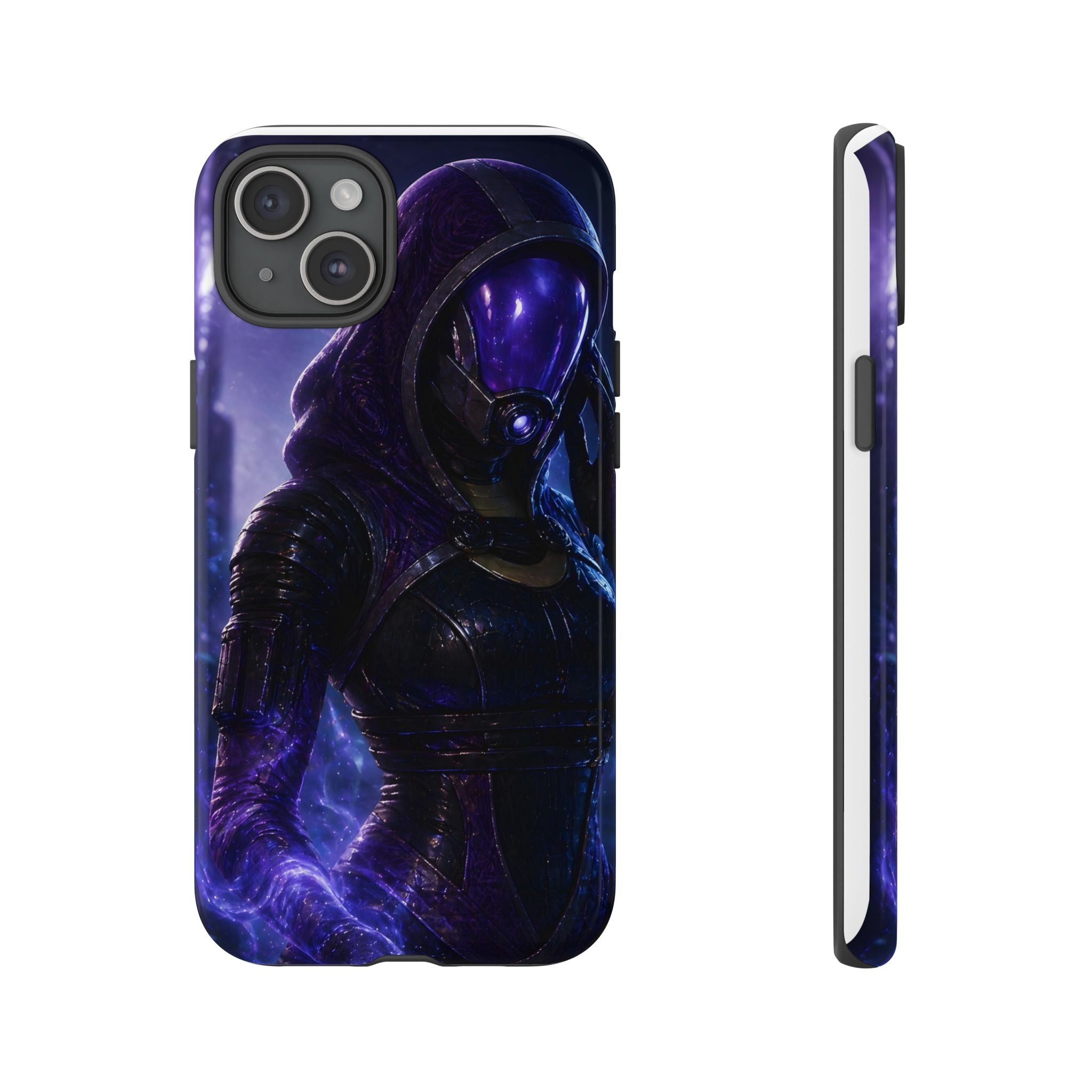 Behind the Mask — Tali'Zorah Fan Art Phone Case | Mass Effect Tough Case