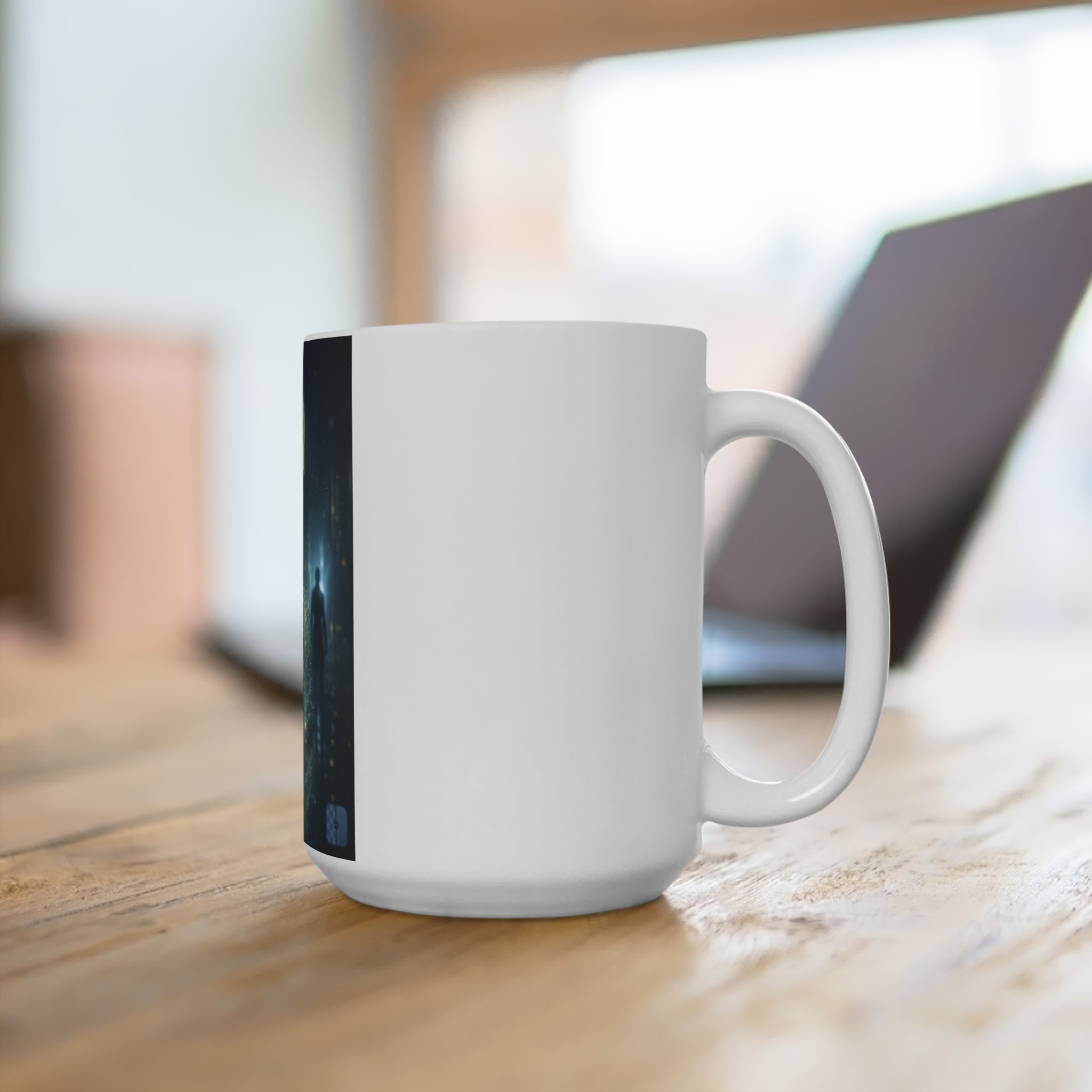 Fading Light — Thane Krios Fan Art 15oz Ceramic Mug | Mass Effect