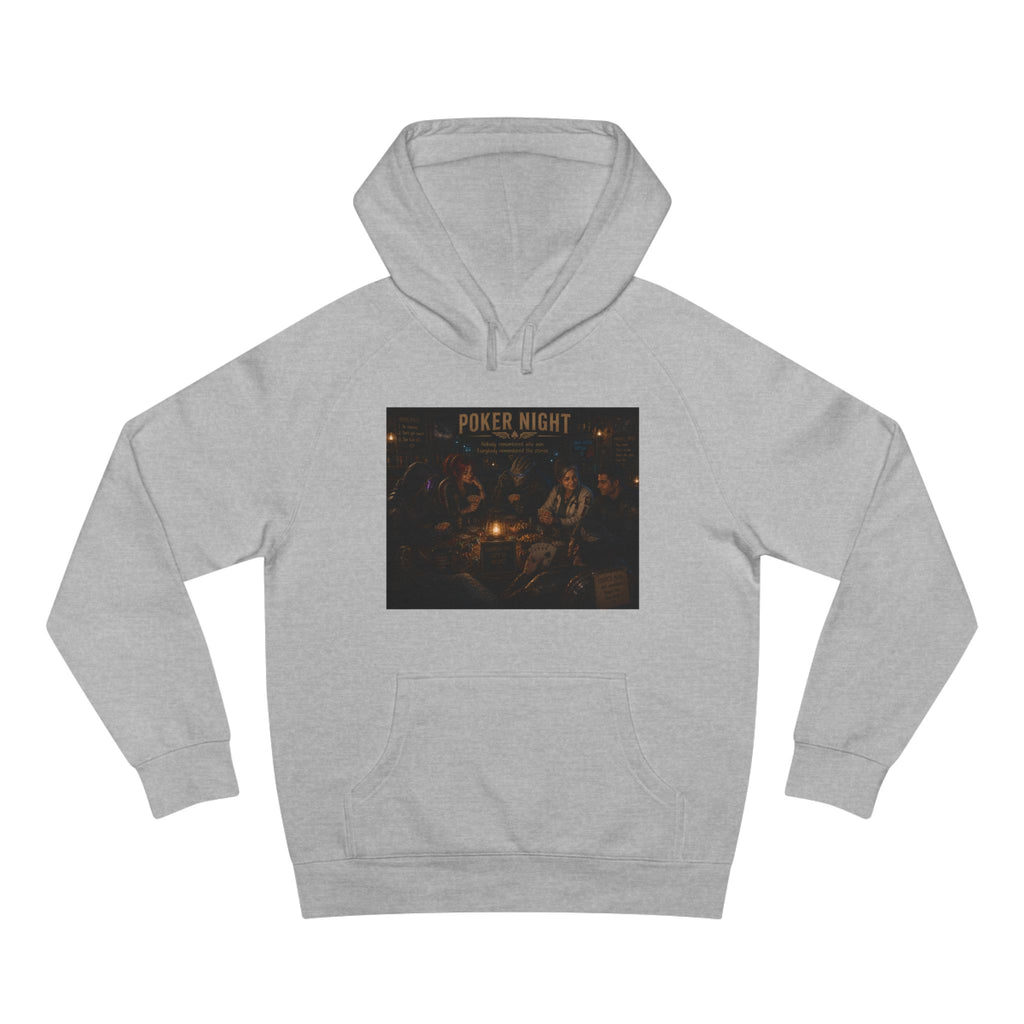 Poker Night Hoodie — Vintage Card Game Crew Sweatshirt