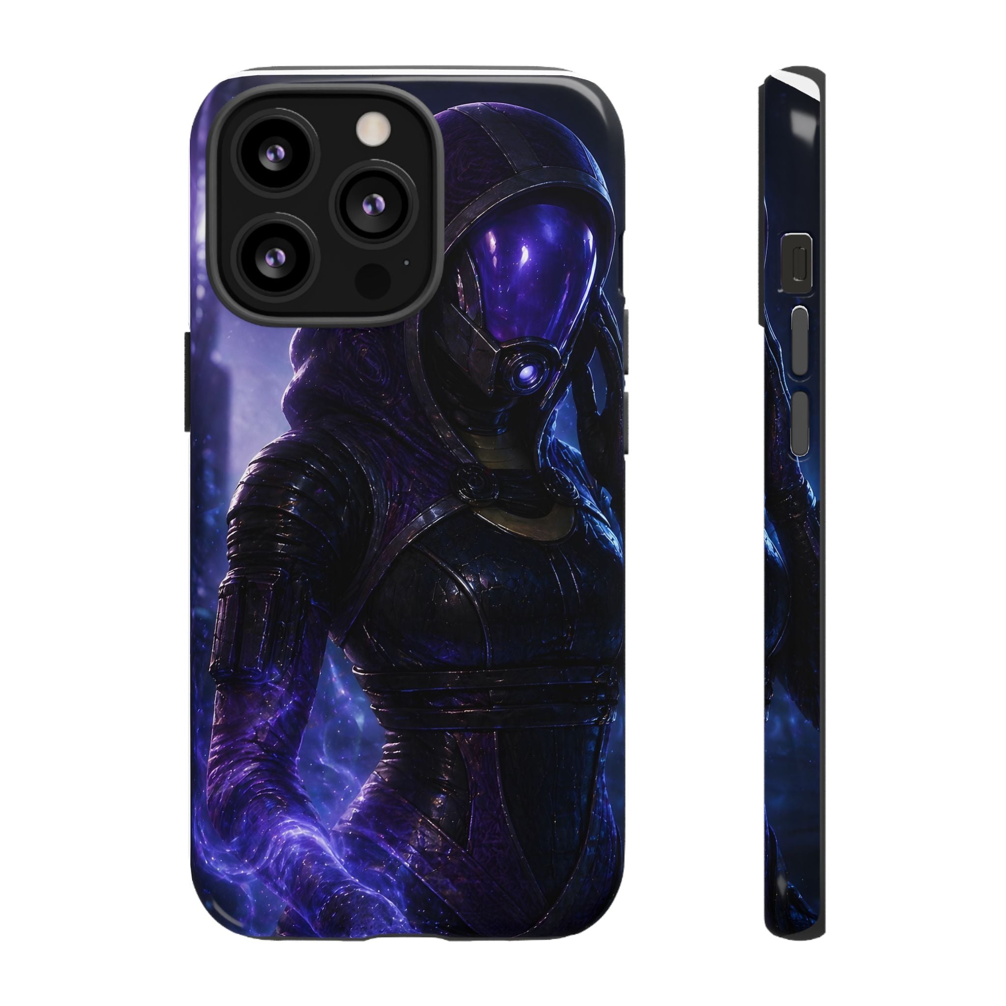 Behind the Mask — Tali'Zorah Fan Art Phone Case | Mass Effect Tough Case