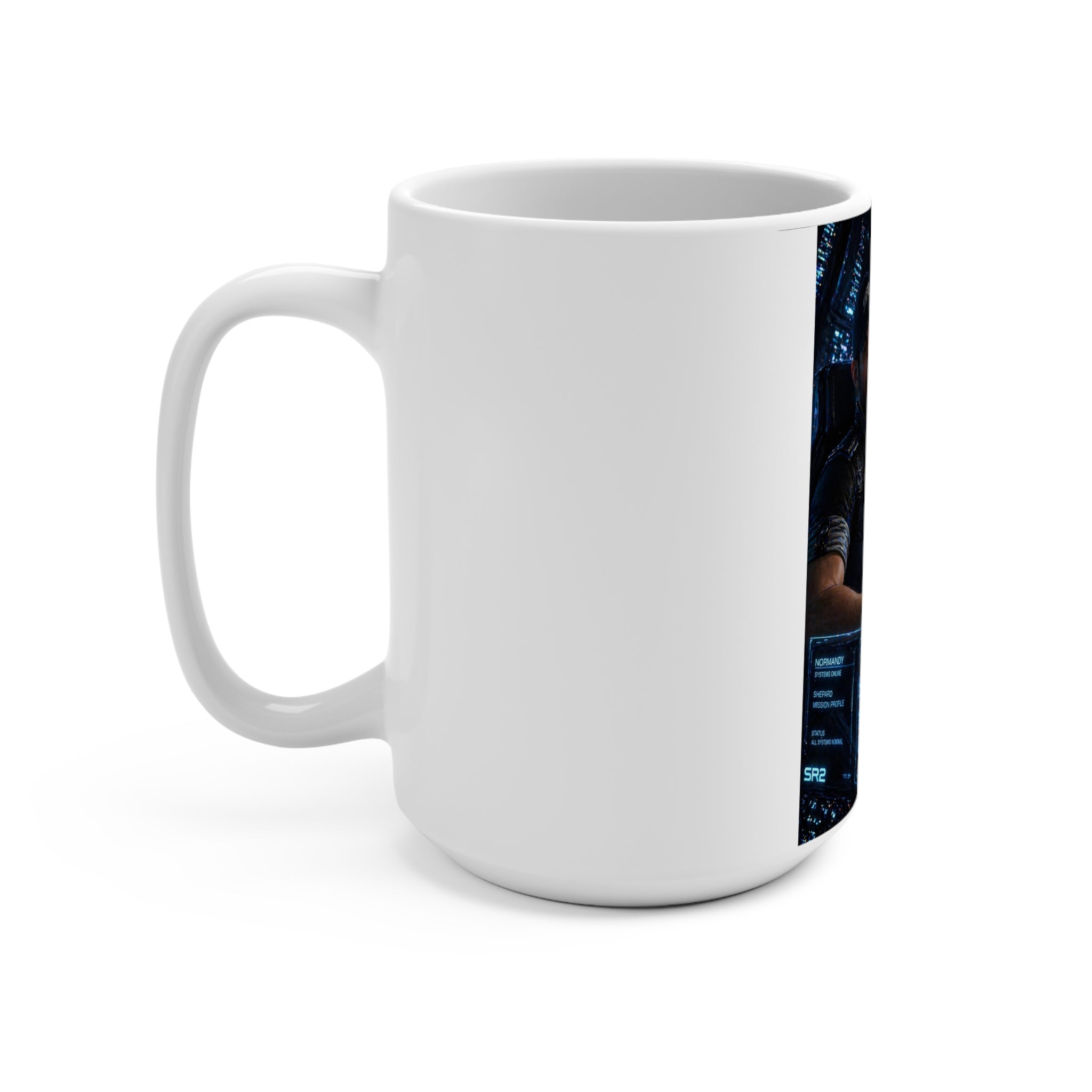 Steady Hands — Joker Fan Art 15oz Ceramic Mug | Mass Effect Pilot