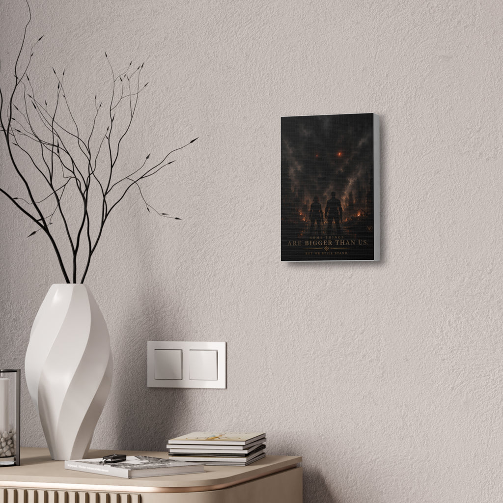 Some Things Are Bigger Than Us — Canvas Wall Art