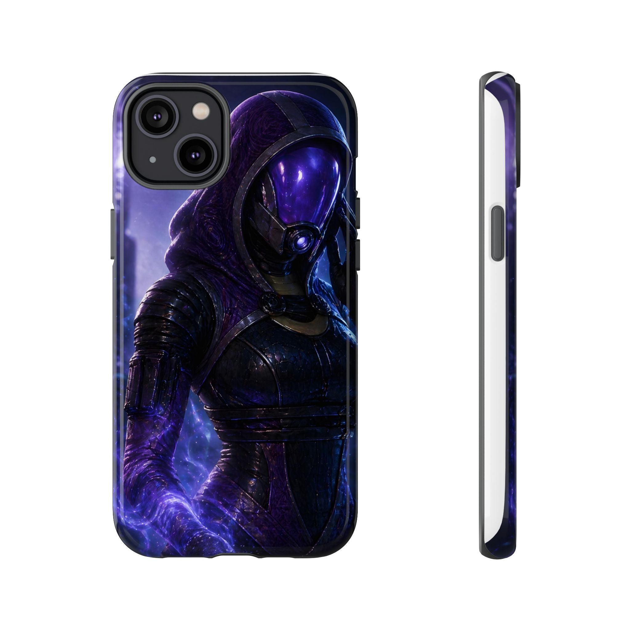 Behind the Mask — Tali'Zorah Fan Art Phone Case | Mass Effect Tough Case