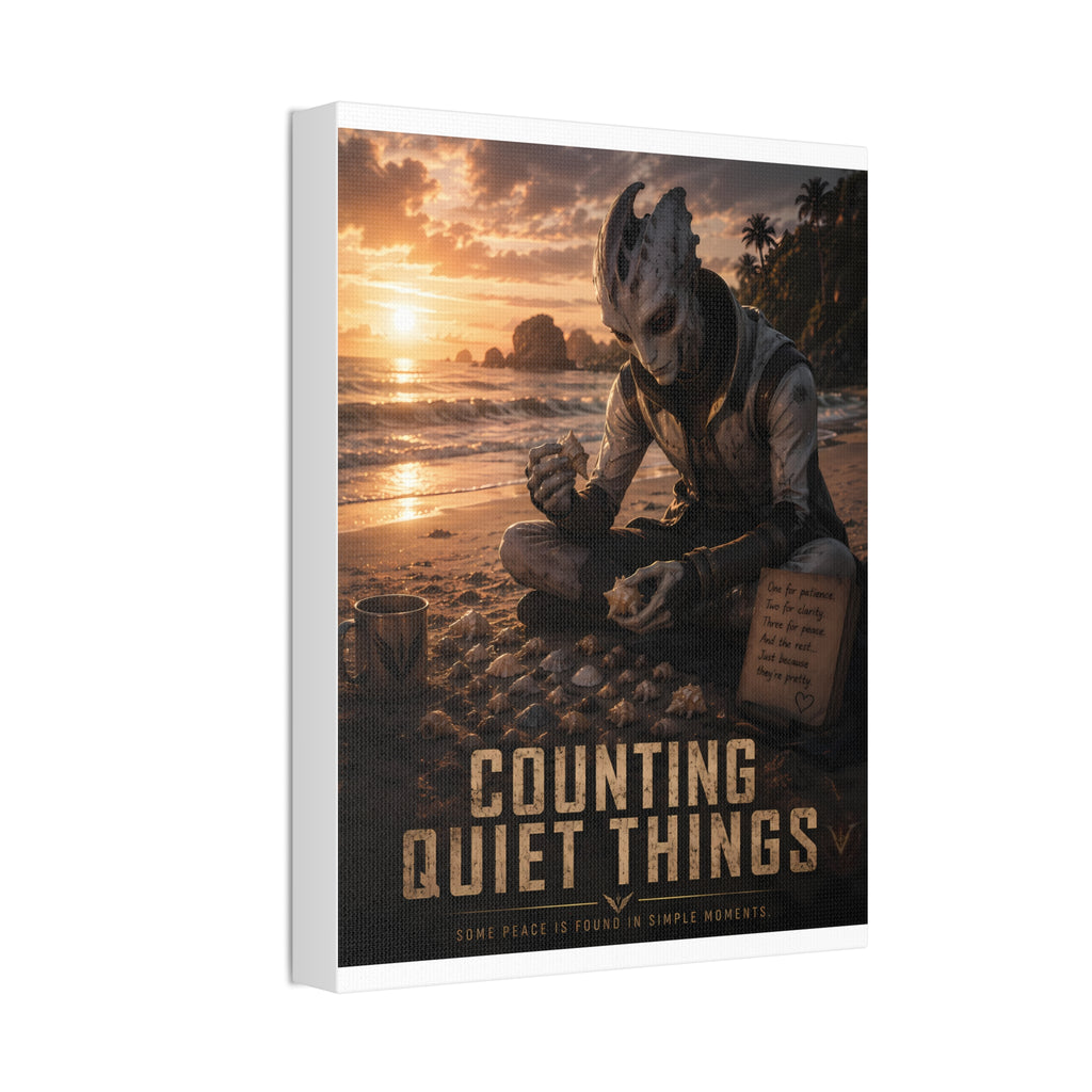 Counting Sea Shells — Canvas Wall Art