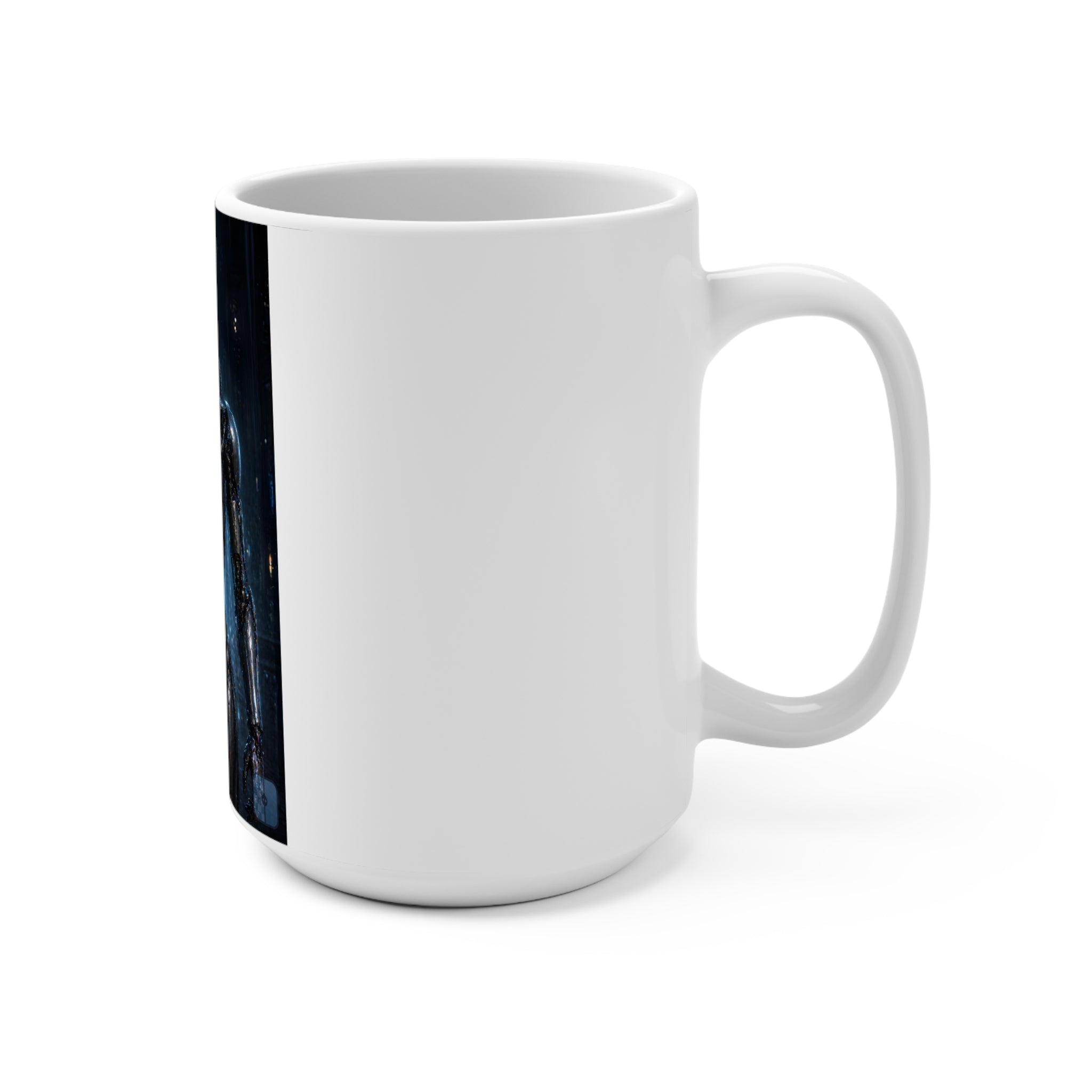 Self-Aware — Legion Fan Art 15oz Ceramic Mug | Mass Effect