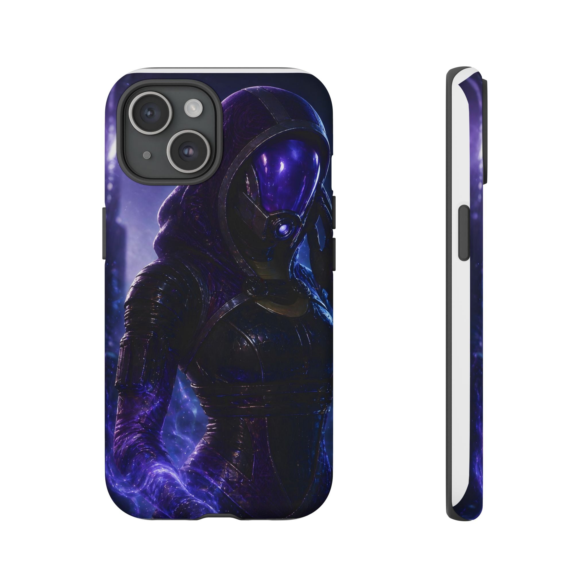 Behind the Mask — Tali'Zorah Fan Art Phone Case | Mass Effect Tough Case