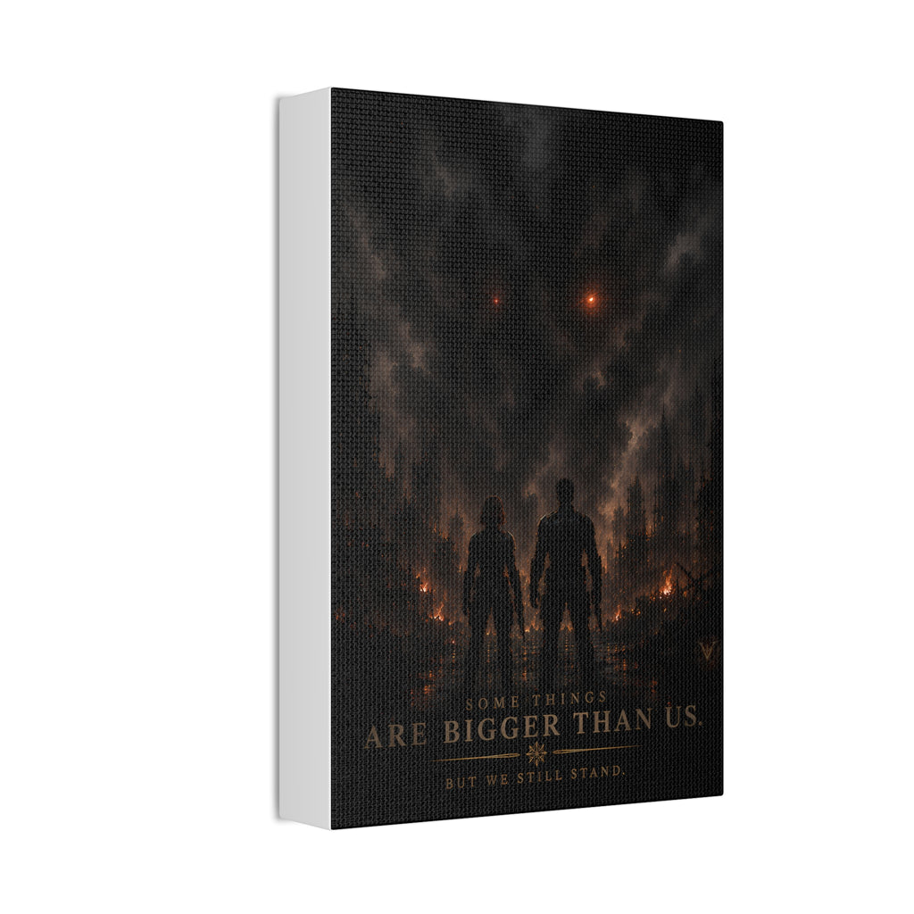 Some Things Are Bigger Than Us — Canvas Wall Art