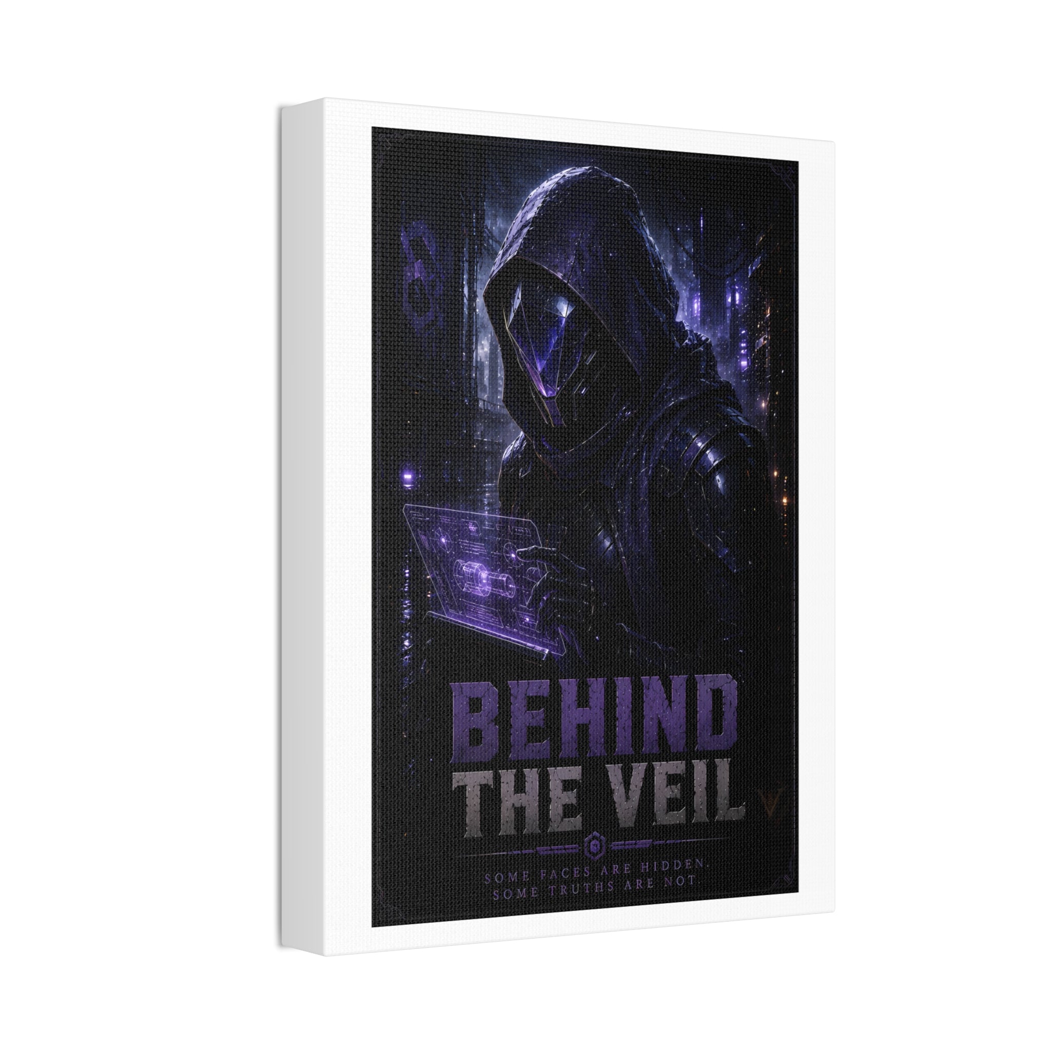 Behind the Veil — Canvas Wall Art