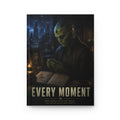 Every Moment Hardcover Journal — Sci‑Fi Alien Mourning Desktop Notebook