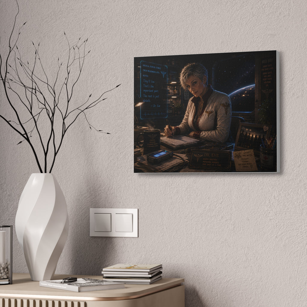Holding the Line — Canvas Wall Art