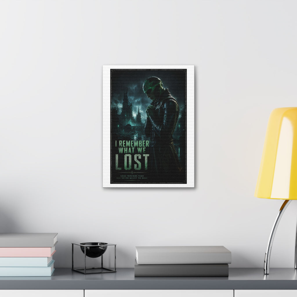 I Remember What We Lost — Canvas Wall Art