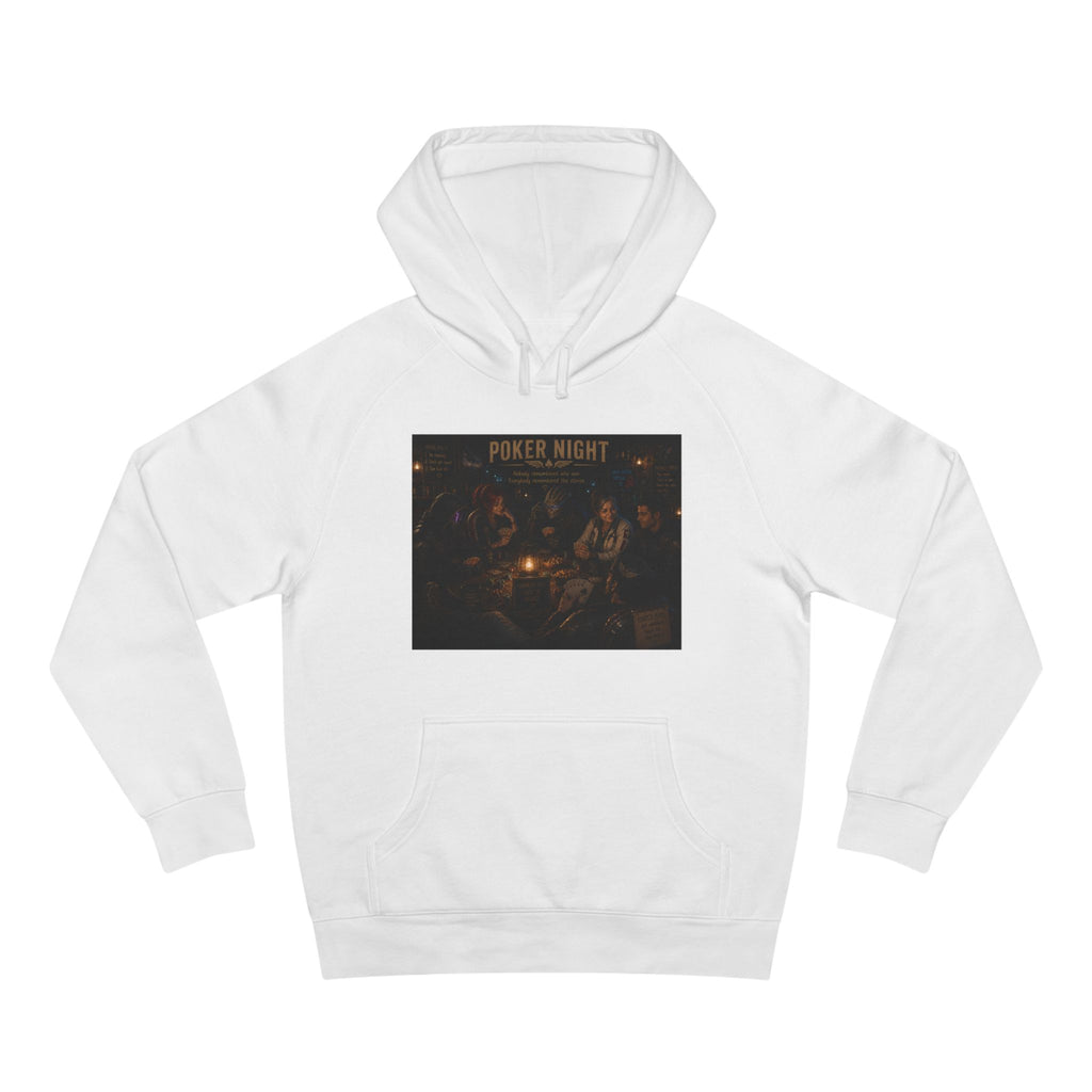 Poker Night Hoodie — Vintage Card Game Crew Sweatshirt