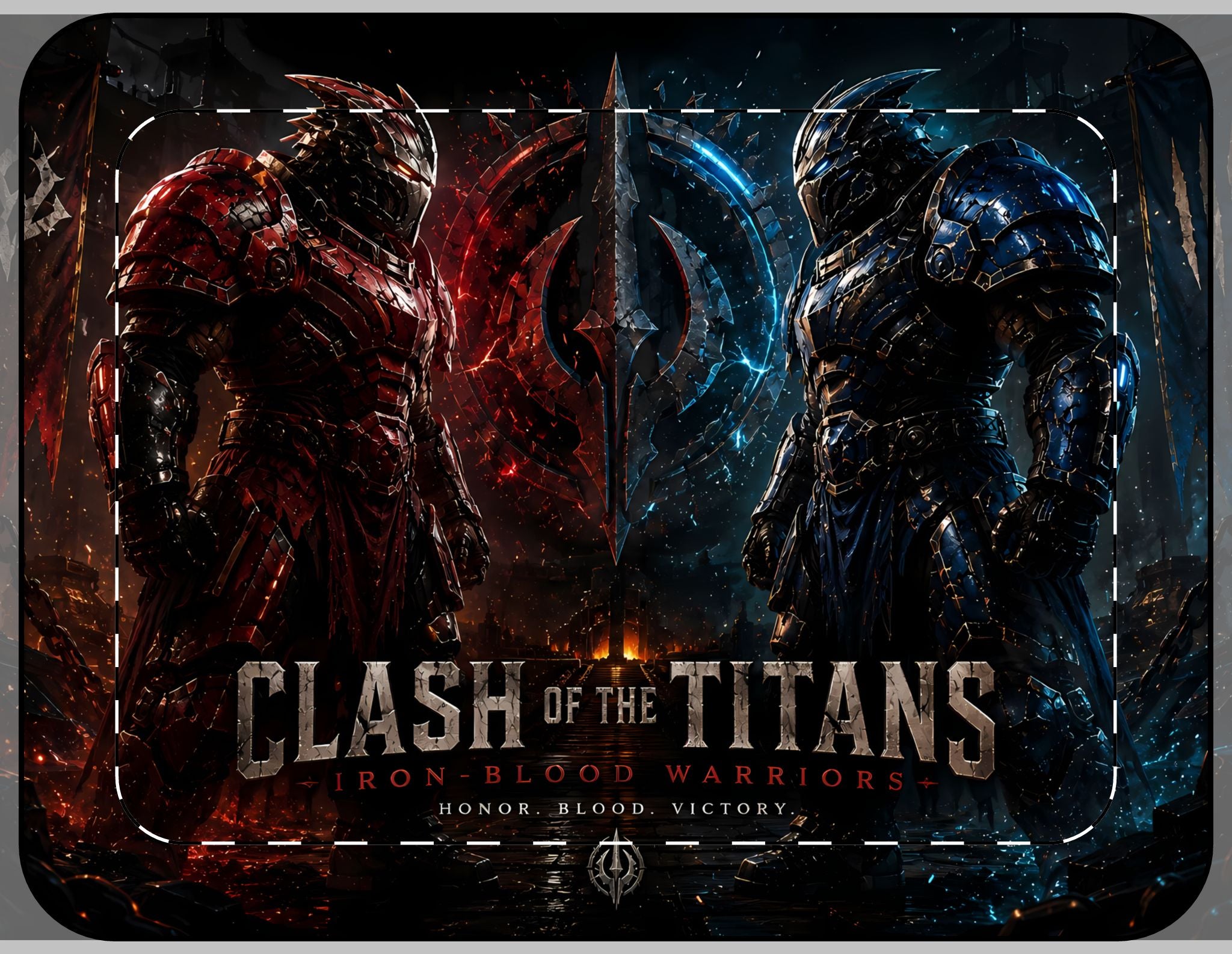 Iron Blood Warriors — Laptop Sleeve