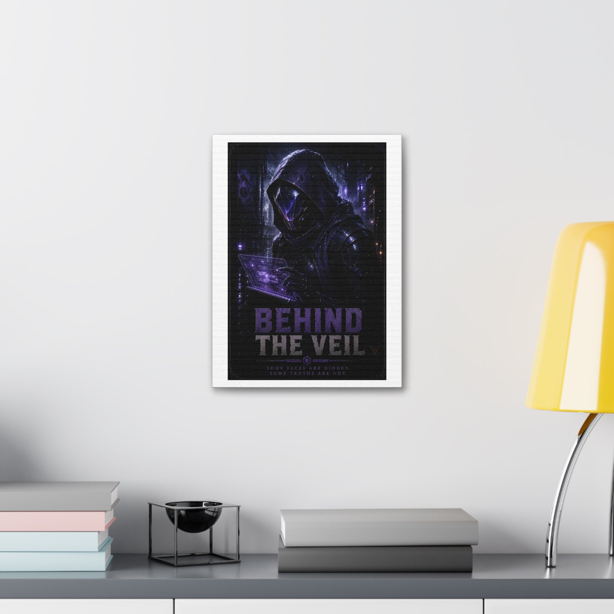 Behind the Veil — Canvas Wall Art