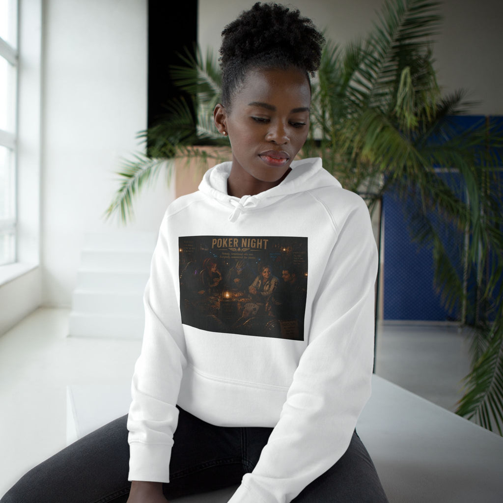 Poker Night Hoodie — Vintage Card Game Crew Sweatshirt