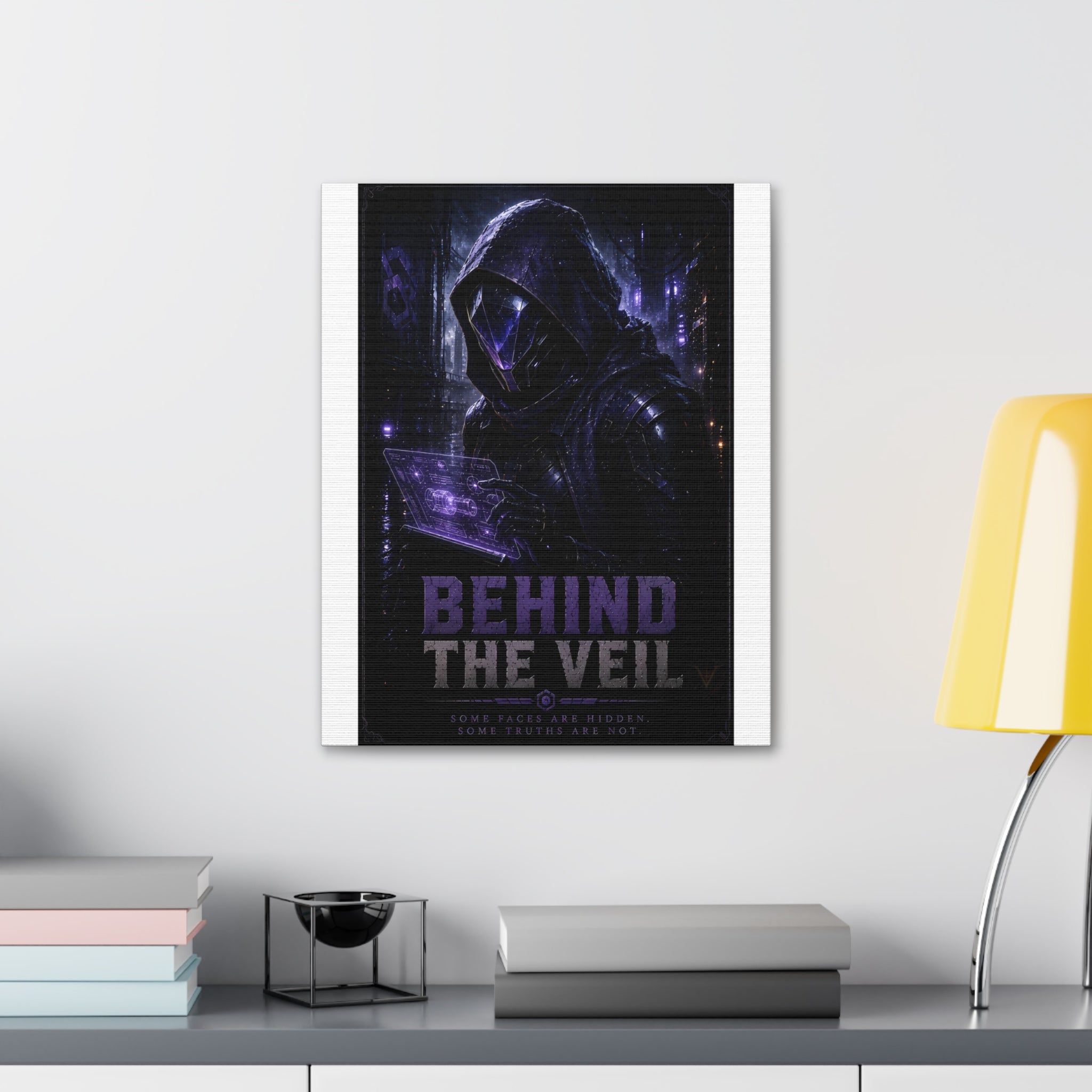 Behind the Veil — Canvas Wall Art