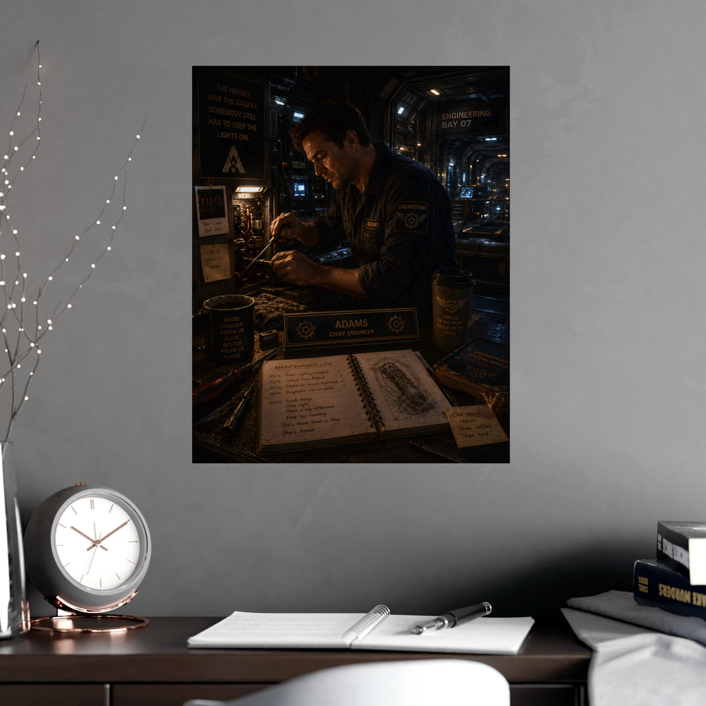 One More Repair — Matte Poster