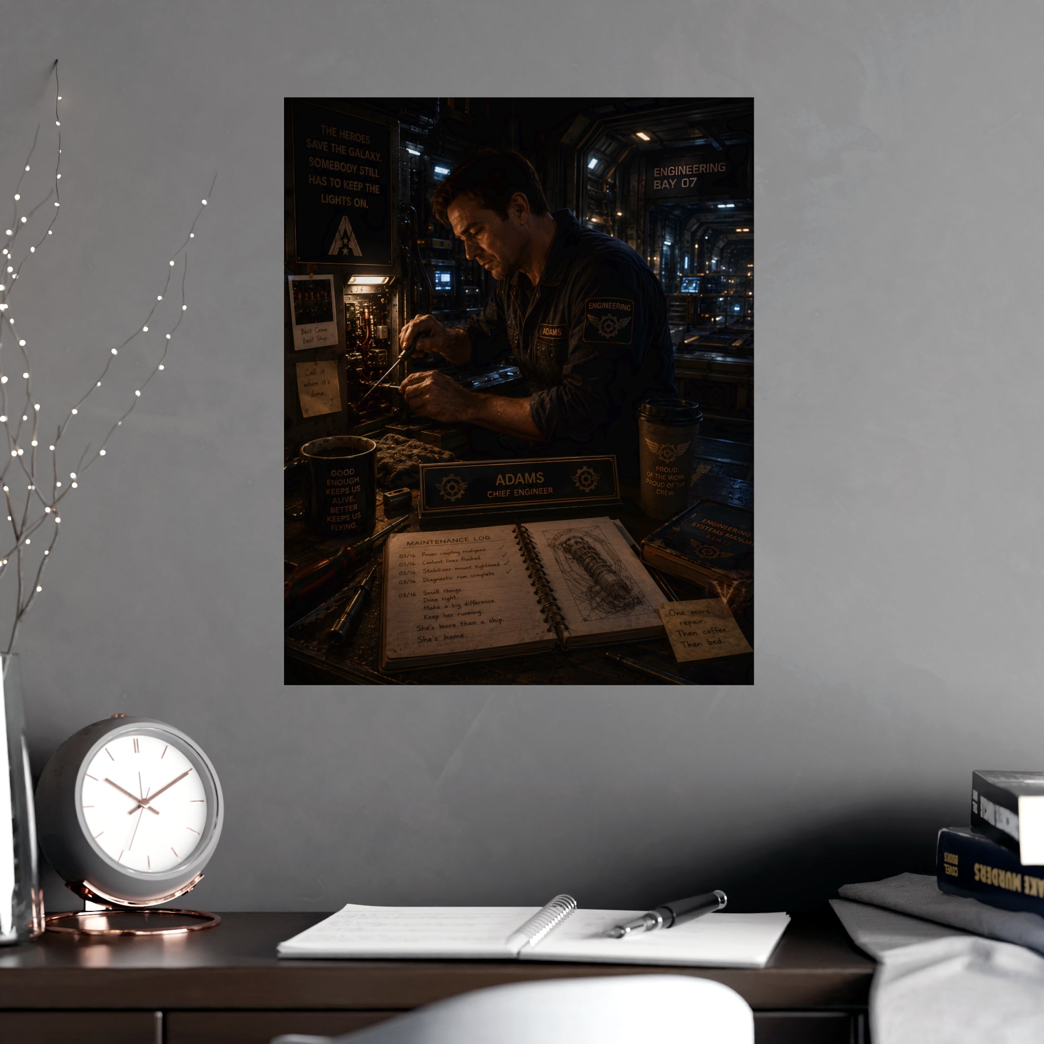 One More Repair — Matte Poster