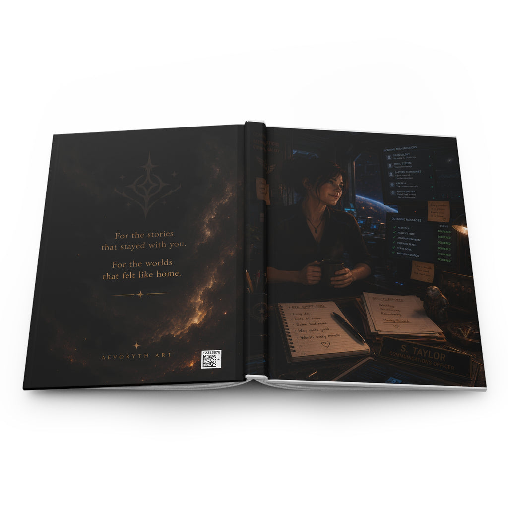 The Last Message — Hardcover Journal