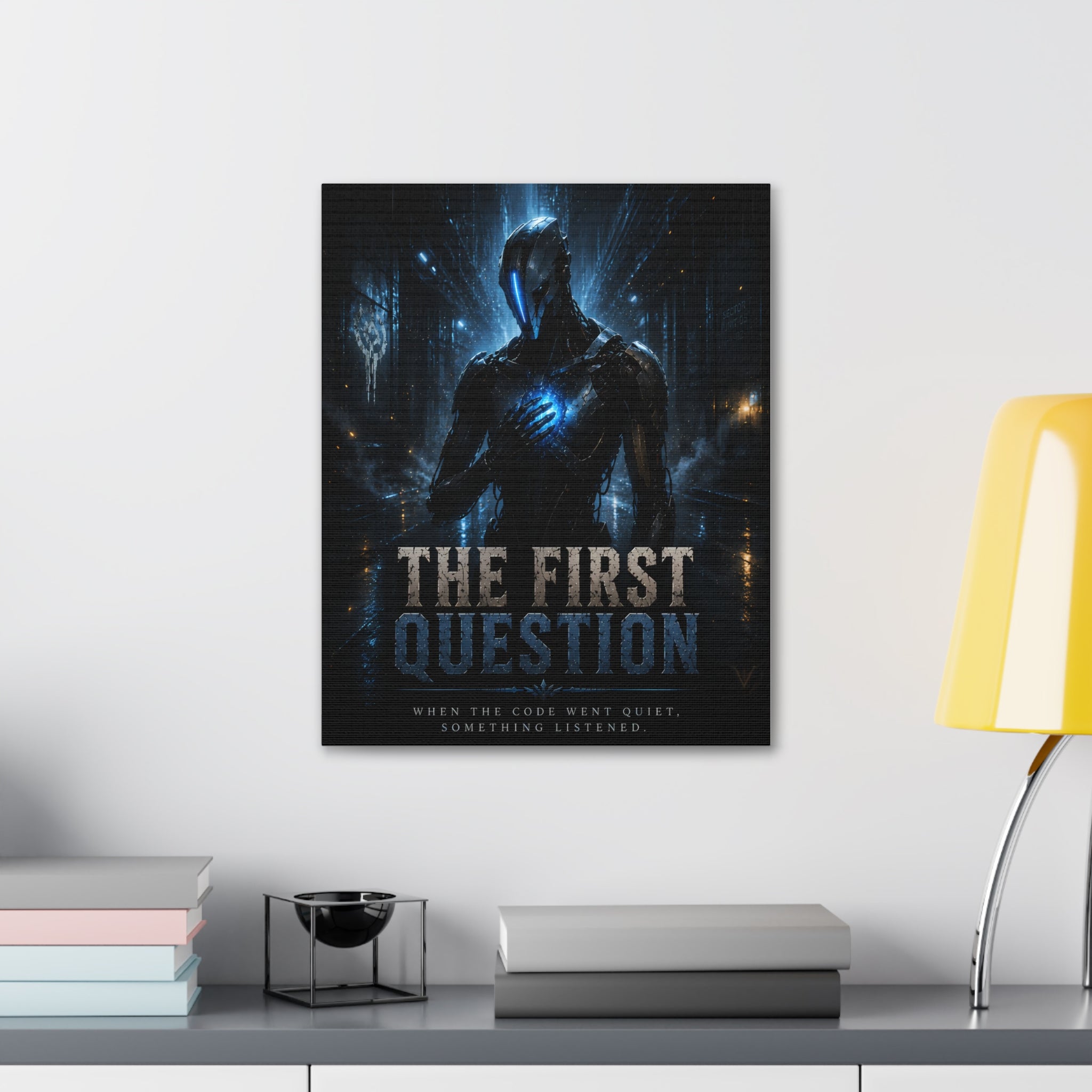 The First Question — Canvas Wall Art