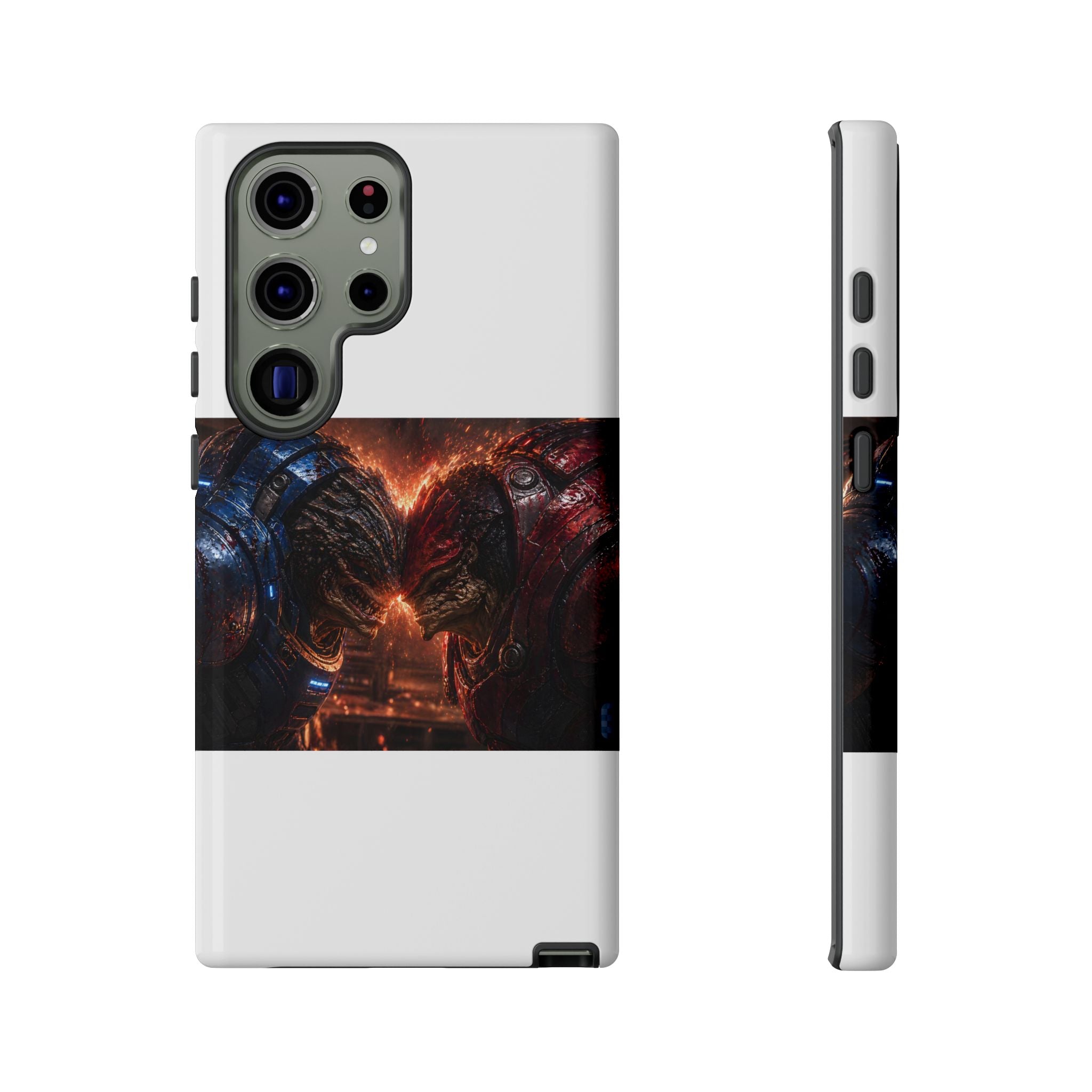 Clash of the Titans — Krogan Warriors Fan Art Phone Case | Mass Effect Tough Case